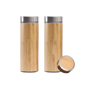 Aquabot- Bamboo Flask